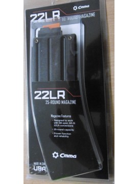 CMMG Chargeur cal.22LR 25cps pour KIT BRAVO CONVERSION 22LR AR15