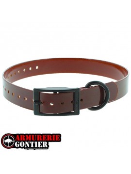 Collier CANIHUNT XTREM PU  marron 650mmx25mm