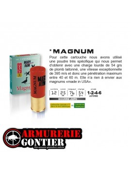 Cartouches MARY ARM MAGNUM 12/76/54 bourre jupe