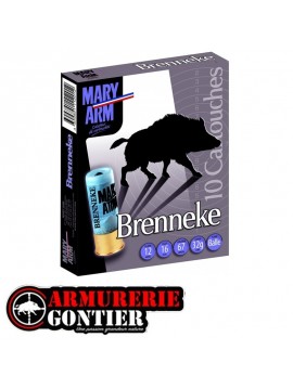 Balles Brenneke MARY ARM Calibre 12/67 32GRS
