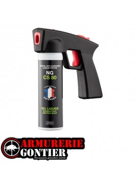 CONCORDE DEFENDER Aérosol GEL CS 80 100 ml avec poignée - Nouvelle génération