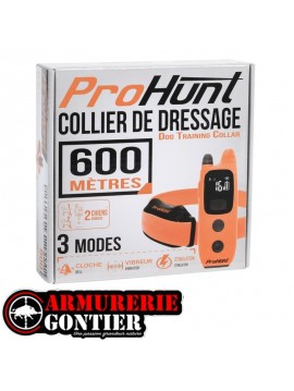 Collier de Dressage PROHUNT  portée 600M phac043