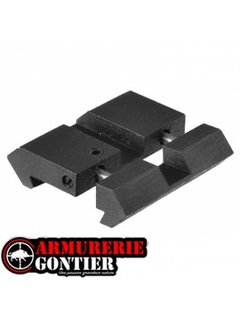 UTG Lot de 2 adaptateurs pour rails 11 mm - 21 mm