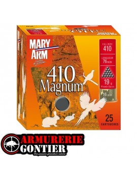 Cartouches MARY ARM 12MM Calibre 36/50 10grs N°4 bourre réversible