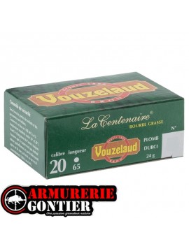 Cartouches VOUZELAUD 20/65/16 24g N°6 LA CENTENAIRE bourre grasse
