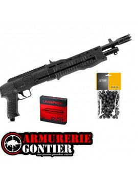 PACK PRET A TIRER T4E UMAREX T4E TB68 GEN2 16J (100 BILLES, 5 CO2)