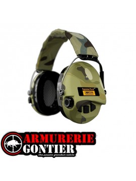 Casque Sordin Supreme Pro-X LED camo gel