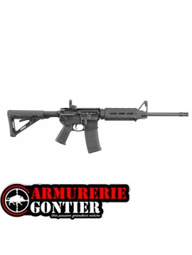 RUGER AR 15  .223 MAGPUL MOE BLACK  Canon 16"