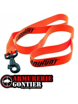 Laisse pour chien HUNTER FIRST simple plate 2,5 x 0.25 x 120 cm Orange