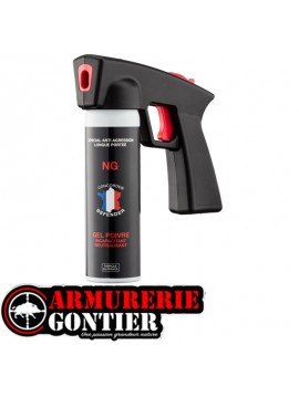 CONCORDE DEFENDER Aérosol GEL POIVRE 100 ml avec poignée - Nouvelle génération
